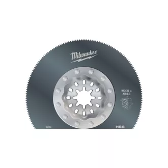   Pânză de ferăstrău cu plonjare MILWAUKEE 85 x 20 mm segmentată Multitool Starlock