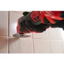 Pânză de ferăstrău pentru chit MILWAUKEE 75 x 1,2 x 25 mm Unelte multifuncționale Starlock cu granule diamantate