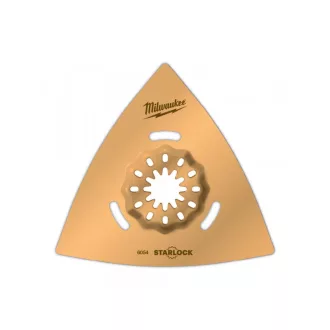   MILWAUKEE Disc de șlefuit pentru îndepărtarea mortarului, granulație de carbură de 80 mm Multitool Starlock