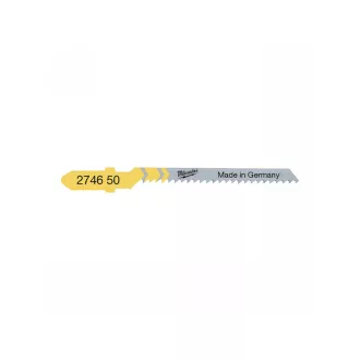   Lamă de ferăstrău alternativ MILWAUKEE T119B0 50/2,0 mm HCS (5 buc)