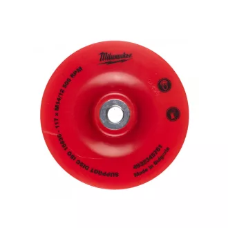MILWAUKEE Placa suport flexibila 125 mm / M14