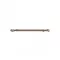 Burghiu cu melc dublu MILWAUKEE 3,0 x 46/11 mm HSS-G (10 buc)