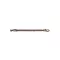 Burghiu cu melc dublu MILWAUKEE 3,2 x 43/10 mm HSS-G (10 buc)