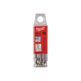   Burghiu cu melc dublu MILWAUKEE 5,0 x 62/18 mm HSS-G (10 buc)