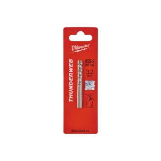   Burghiu MILWAUKEE 3,2 x 65/36 mm HSS-G DIN 338 Thunderweb (2 buc)