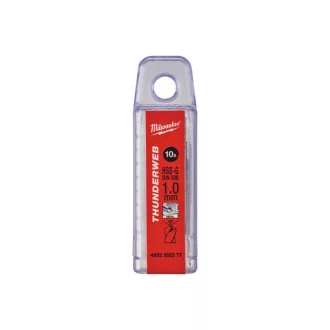   MILWAUKEE burghiu cu șurub 1,0 x 34/12 mm HSS-G DIN 338 Thunderweb (10 buc)