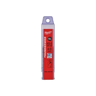   Burghiu MILWAUKEE 4,0 x 75/43 mm HSS-G DIN 338 Thunderweb (10 buc)