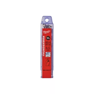   Burghiu MILWAUKEE 6,5 x 101/63 mm HSS-G DIN 338 Thunderweb (10 buc)