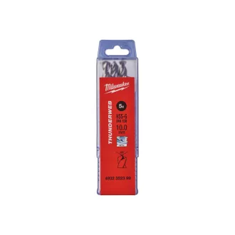   MILWAUKEE găuritor cu șurub 10 x 133/87 mm HSS-G DIN 338 Thunderweb (5 buc)