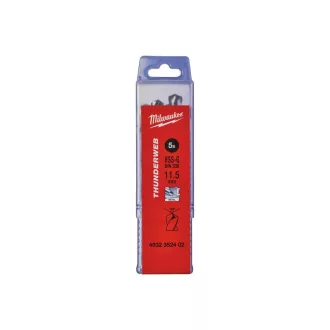   MILWAUKEE găuritor cu șurub 11,5 x 142/94 mm HSS-G DIN 338 Thunderweb (5 buc)