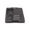 Set burghie plate MILWAUKEE 8 piese (12/16/18/20/22/25/28/32) 1/4" Hex
