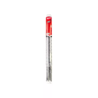  MILWAUKEE Set de foraj pentru rocă, 5 piese, cu două tăișuri SDS-Plus (10 / 12 / 14 / 16 / 20 x 450 mm)