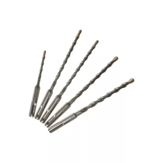   MILWAUKEE Set de foraj pentru rocă SDS-Plus din 5 piese cu două tăișuri (5,5 x 110 mm; 5,5 / 6 / 7 / 8 x 160 mm)