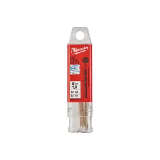   MILWAUKEE burghiu cu șurub 1,0 x 34/12 mm HSS-G Co DIN 338 Red Cobalt (10 buc)