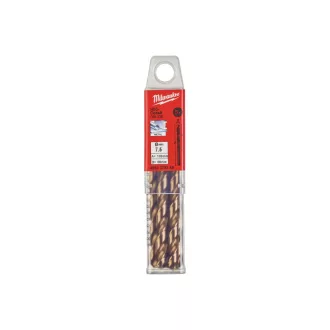   Burghiu MILWAUKEE 7,5 x 109/69 mm HSS-G Co DIN 338 Red Cobalt (5 buc)