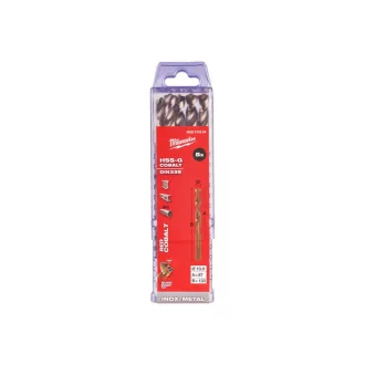   Burghiu cu șurub MILWAUKEE 10,0 x 133/87 mm HSS-G Co DIN 338 Red Cobalt (5 buc)
