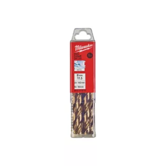   Burghiu MILWAUKEE 11,5 x 142/94 mm HSS-G Co DIN 338 Red Cobalt (5 buc)