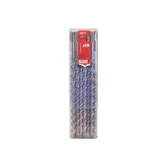   MILWAUKEE găuritor pentru rocă 10 x 210/150 mm cu două tăișuri SDS-Plus (50 buc)