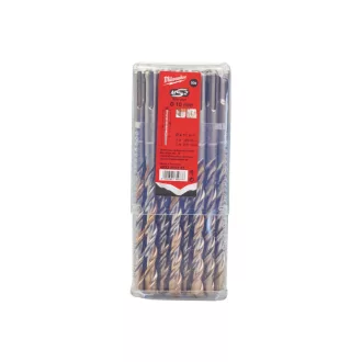   MILWAUKEE găuritor pentru rocă 10 x 160/110 mm cu două tăișuri SDS-Plus (50 buc)