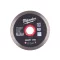 Disc de tăiat diamant MILWAUKEE 115 x 2,0 x 8 x 22,2 mm DHTI continuu