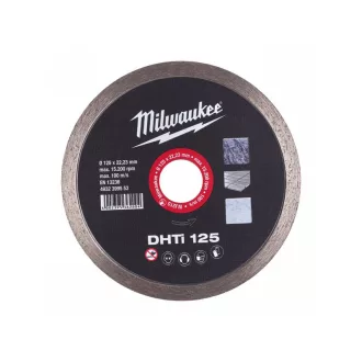   Disc de tăiat diamant MILWAUKEE 125 x 2,1 x 8,0 x 22,2 mm continuu