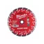 Disc de tăiat diamant MILWAUKEE 230 x 2,6 x 10 x 22,2 mm HUDD segmentat