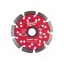 Disc de tăiat diamant MILWAUKEE 125 x 2,6 x 10 x 22,2 mm AUD segmentat