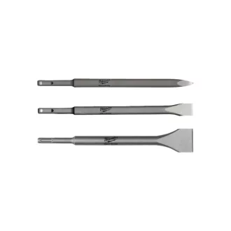 MILWAUKEE Set tije din 3 piese SDS-Plus