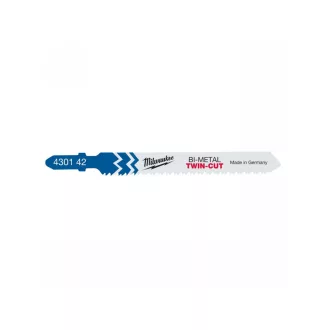   Pânză de ferăstrău MILWAUKEE T123 x F 91/2,5/1,8 mm bimetal (5 buc)