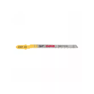   MILWAUKEE Pânză de ferăstrău alternativ Cutter curba în T 75/2,5 mm (5 buc)