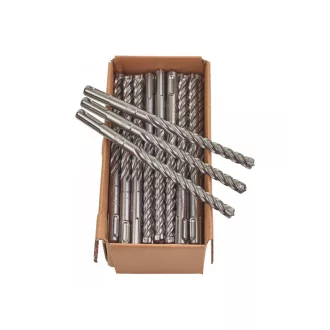   MILWAUKEE găuritor pentru rocă 10 x 160/100 mm cu patru tăișuri MX4 SDS-Plus (50 buc)