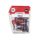 Vârf de bit MILWAUKEE PH2 x 25 mm (25 buc)