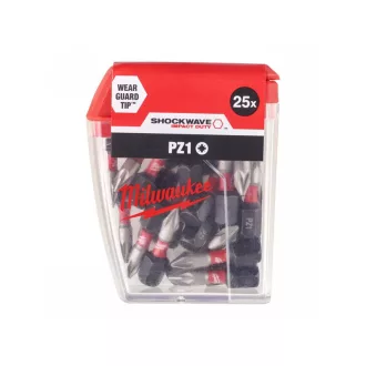 Vârf de curățat MILWAUKEE PZ1 x 25 mm (25 buc)