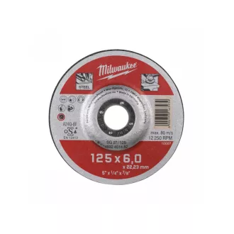 MILWAUKEE Disc de curățare 125 x 6,0 mm WSG27