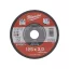 MILWAUKEE Disc de tăiere pentru metal 125 x 3,0 x 22,2 mm drept SC41 PRO+
