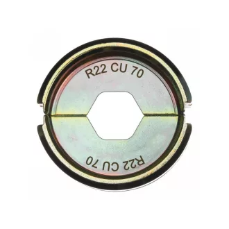   MILWAUKEE Inserție de sertizare R22 Cu 70 Forma hexagonală pentru mașină M18 HCCT
