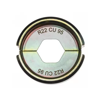   MILWAUKEE Inserție de sertizare R22 Cu 95 Forma hexagonală pentru mașină M18 HCCT