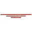 Set de 3 piese cu nivel cu spirt MILWAUKEE