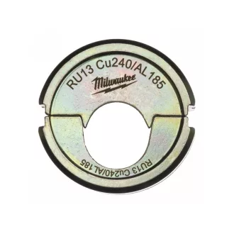  Inserție de sertizare MILWAUKEE RU13 CU240/AL185 pentru mașină de formă rotundă M18 HCCT109/42