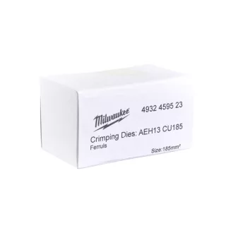   Inserție de sertizare MILWAUKEE AEH13 Cu 185 pentru mașină trapezoidală M18 HCCT109/42