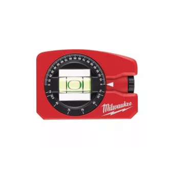 Nivela cu bulă de aer MILWAUKEE cu raportor, magnetică