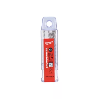   MILWAUKEE burghiu cu șurub 1,7 x 43/20 mm HSS-G DIN 338 Thunderweb (10 buc)
