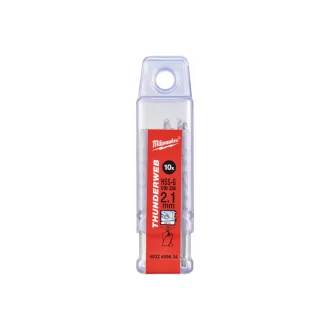   MILWAUKEE găuritor cu șurub 2,1 x 49/24 mm HSS-G DIN 338 Thunderweb (10 buc)
