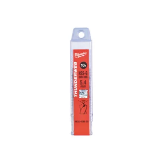   MILWAUKEE găuritor cu șurub 5,4 x 93/57 mm HSS-G DIN 338 Thunderweb (10 buc)