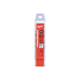   Burghiu MILWAUKEE 6,3 x 101/63 mm HSS-G DIN 338 Thunderweb (10 buc)