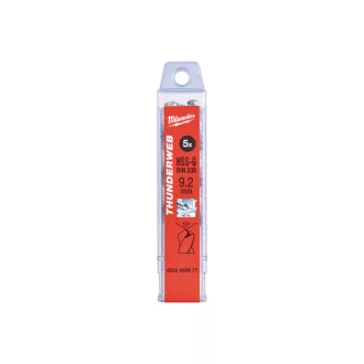   MILWAUKEE găuritor cu șurub 9,2 x 125/81 mm HSS-G DIN 338 Thunderweb (5 buc)