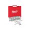 MILWAUKEE Set chei tubulare 56 piese 3/8" metrice și inch