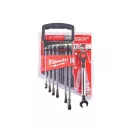 Set chei cu clichet MILWAUKEE 7 piese 8-17 mm CrV MAX BITE™