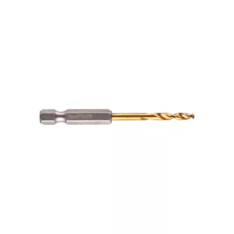   Burghiu MILWAUKEE 3,3 x 67/24 mm HSS-G TiN, HEX roșu - Shockwave™ (2 buc)