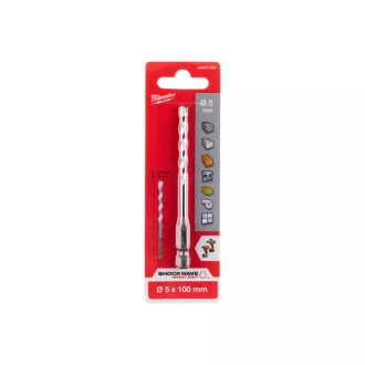 Burghiu universal MILWAUKEE 5.0 x 50/100mm 1/4" Hex